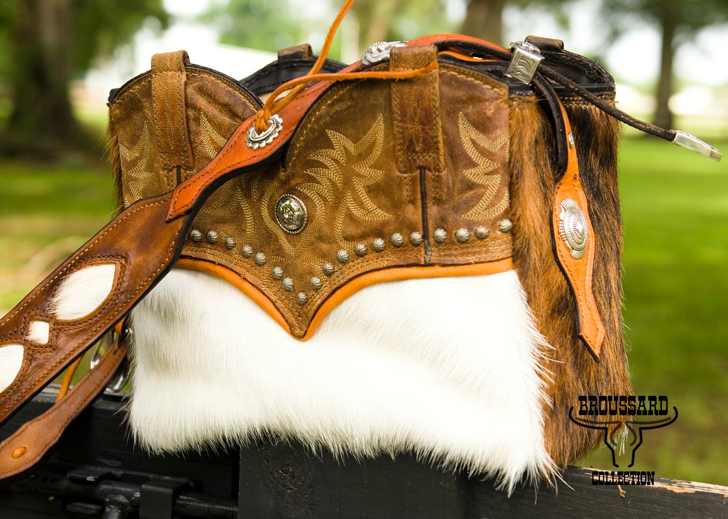 Vermilion Purse: Cowboy Boot Purse