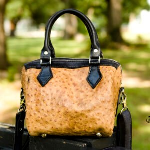 Cajun Speed – Embossed Ostrich & Full Grain Leather