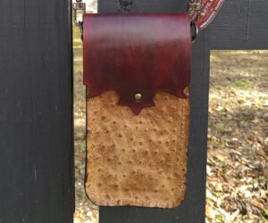 THE BAYOU BELLE – Saddle Ostrich Edition