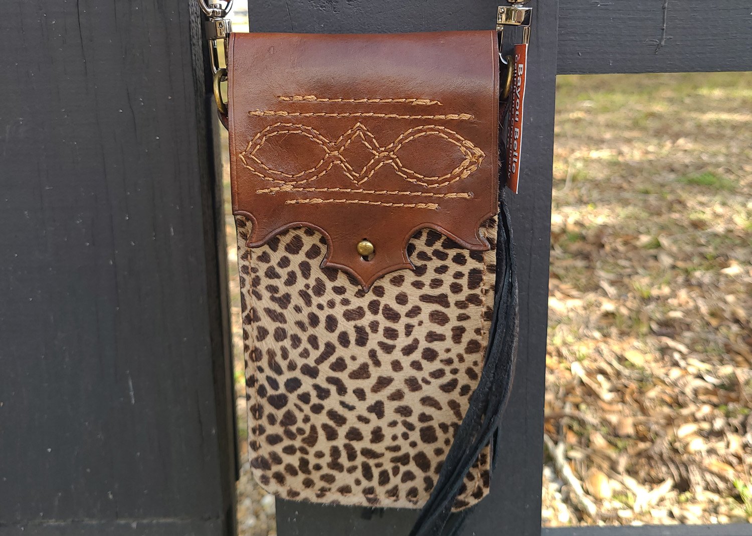 THE BAYOU BELLE – Leopard Hair-On Edition