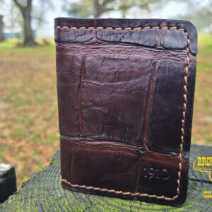 Handcrafted Alligator Skin Wallet
