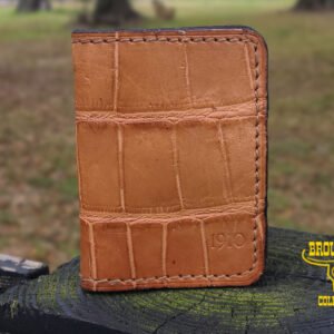 Handcrafted Alligator Skin Wallet