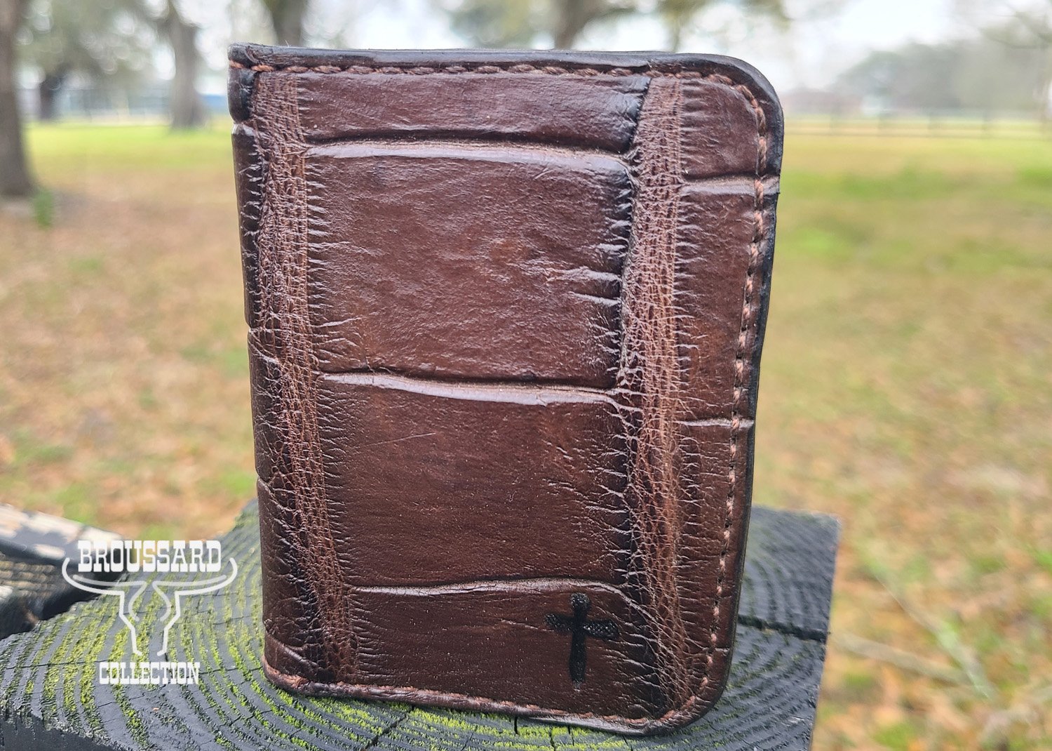 Handcrafted Alligator Skin Wallet