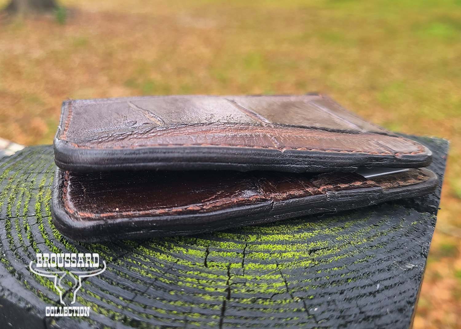 Handcrafted Alligator Skin Wallet - Image 4