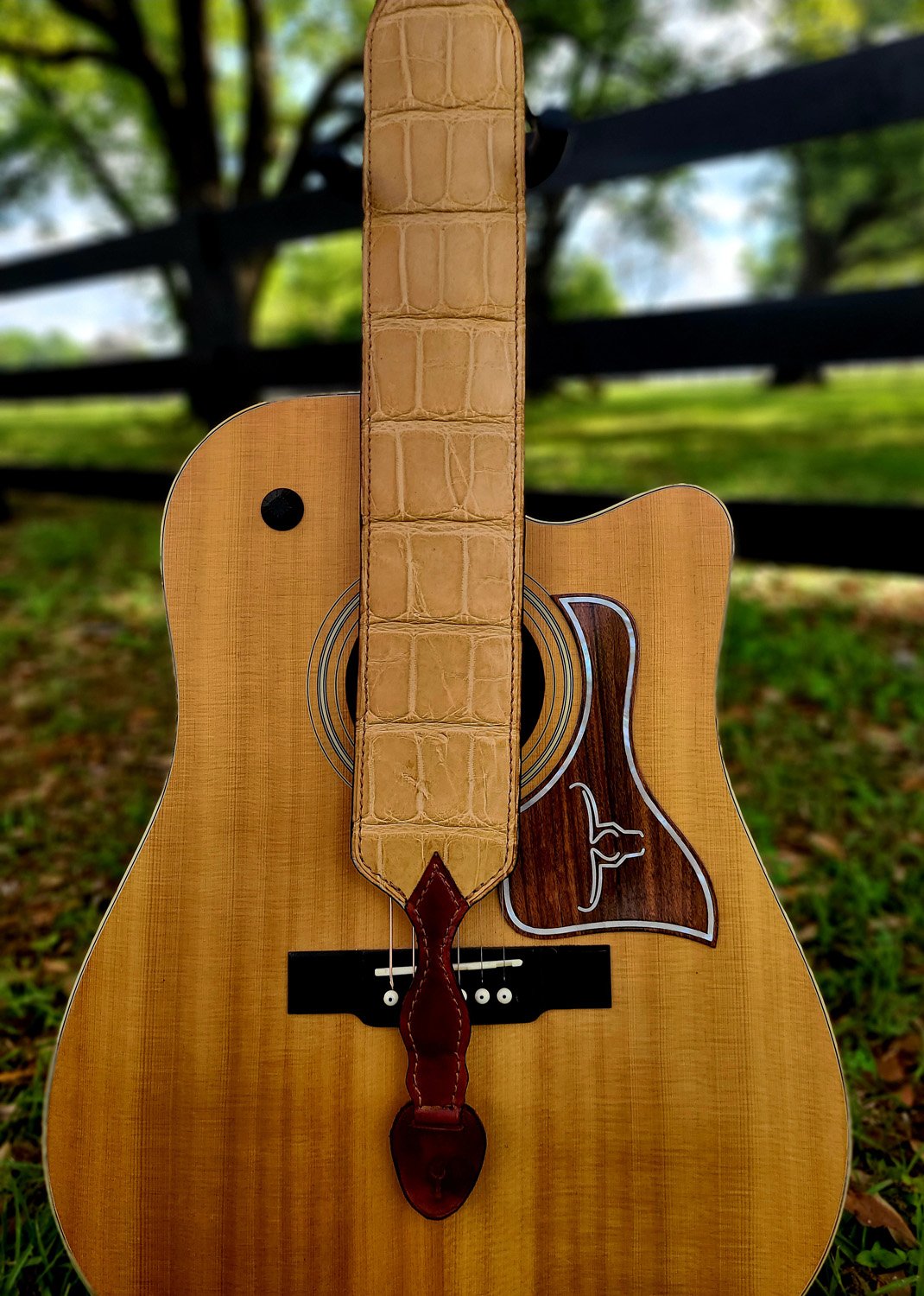 The Bayou One™ – Alligator Guitar Strap - Image 3