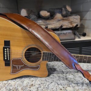 The Bayou One™ – Handcrafted Guitar Strap – Saddleback