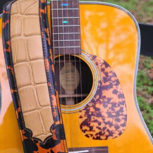 The Bayou One™ – Handcrafted Guitar Strap – The Blackfire
