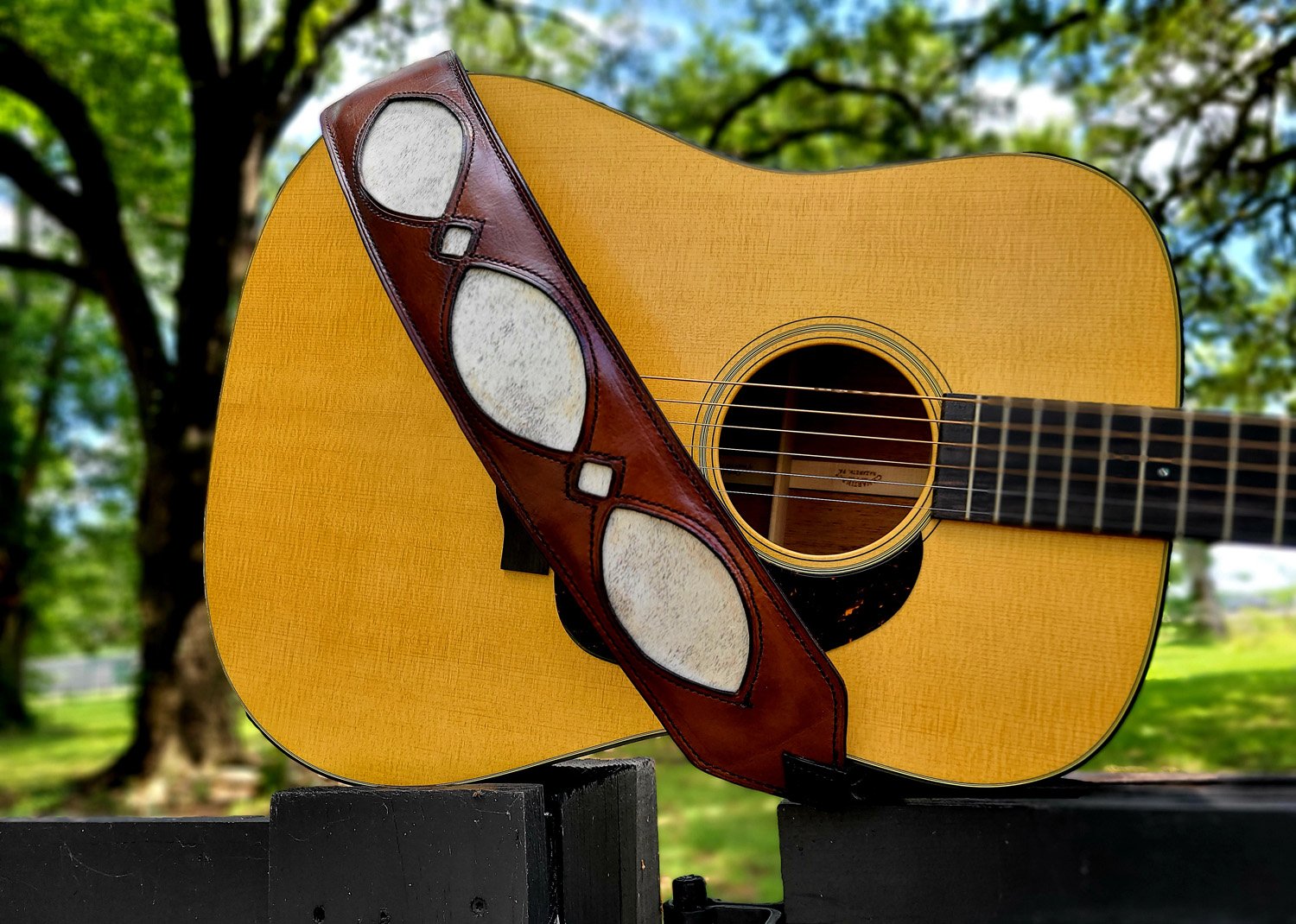 The Bayou One™ – Handcrafted Guitar Strap – Redeemed