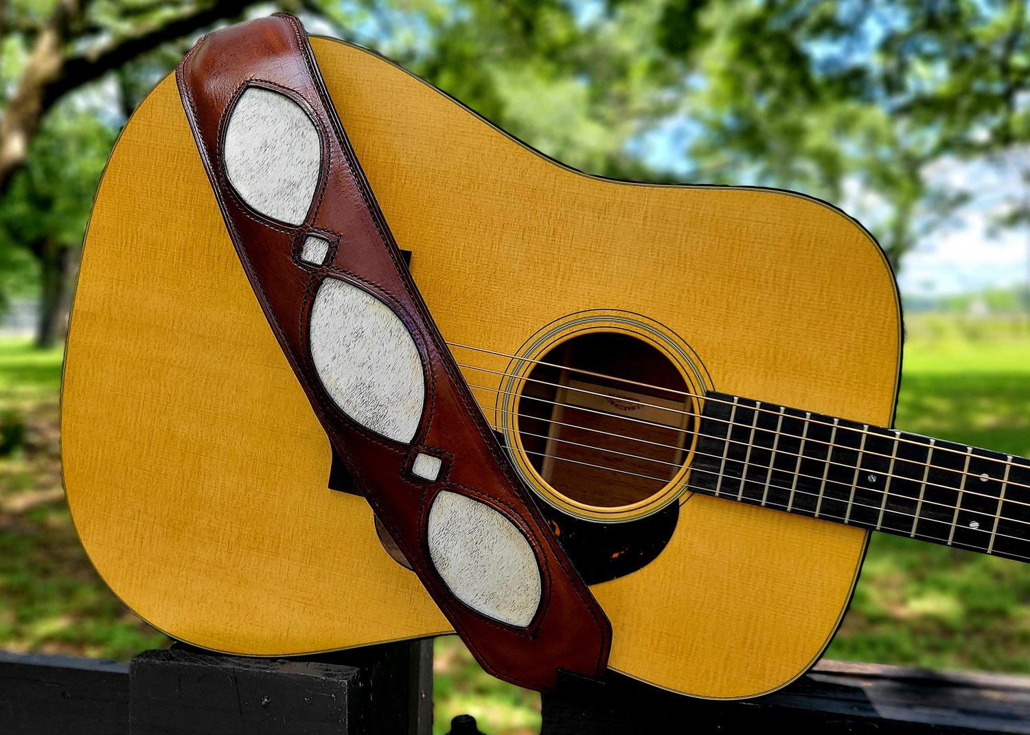 The Bayou One™ – Handcrafted Guitar Strap – Redeemed - Image 8