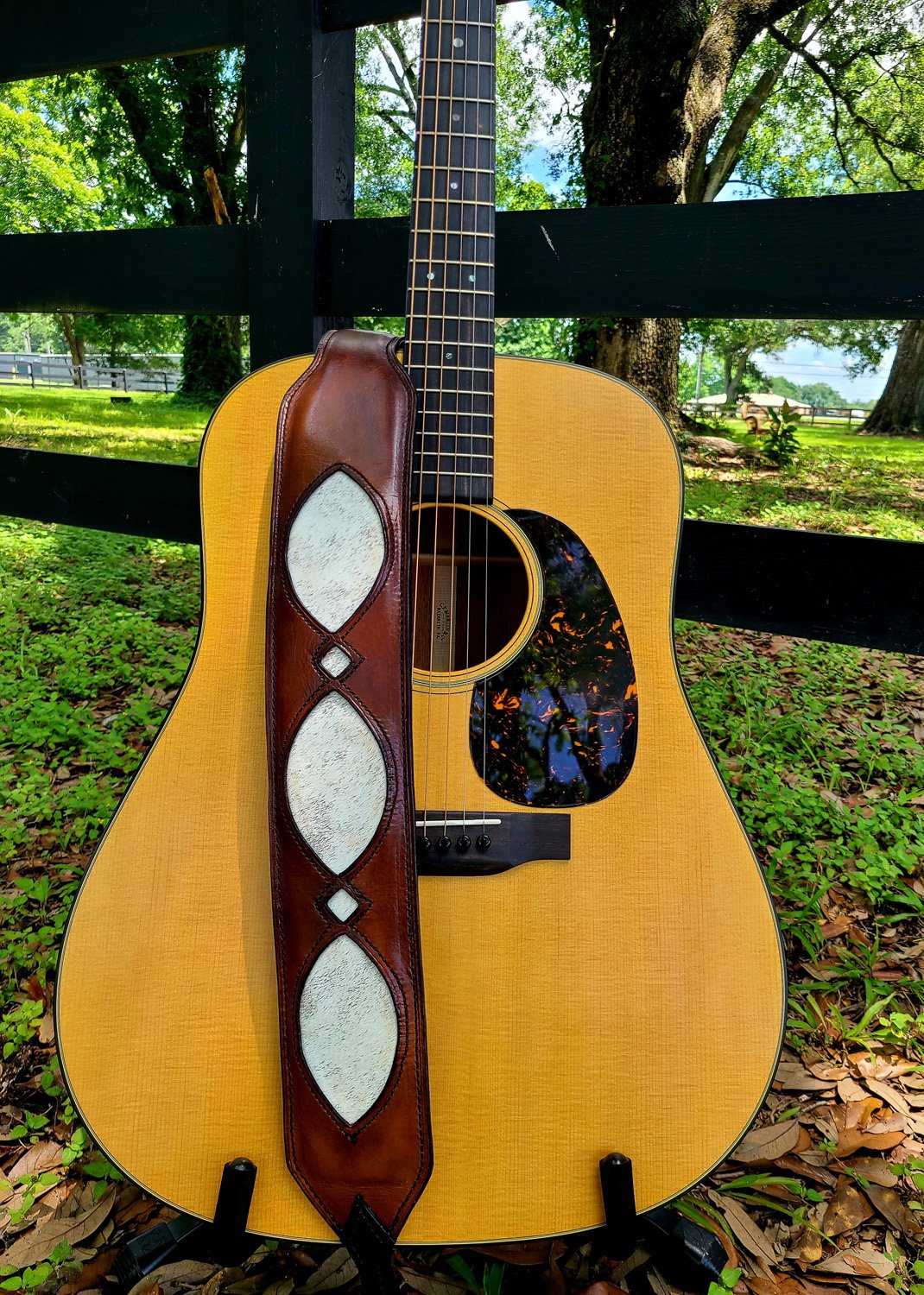 The Bayou One™ – Handcrafted Guitar Strap – Redeemed - Image 5