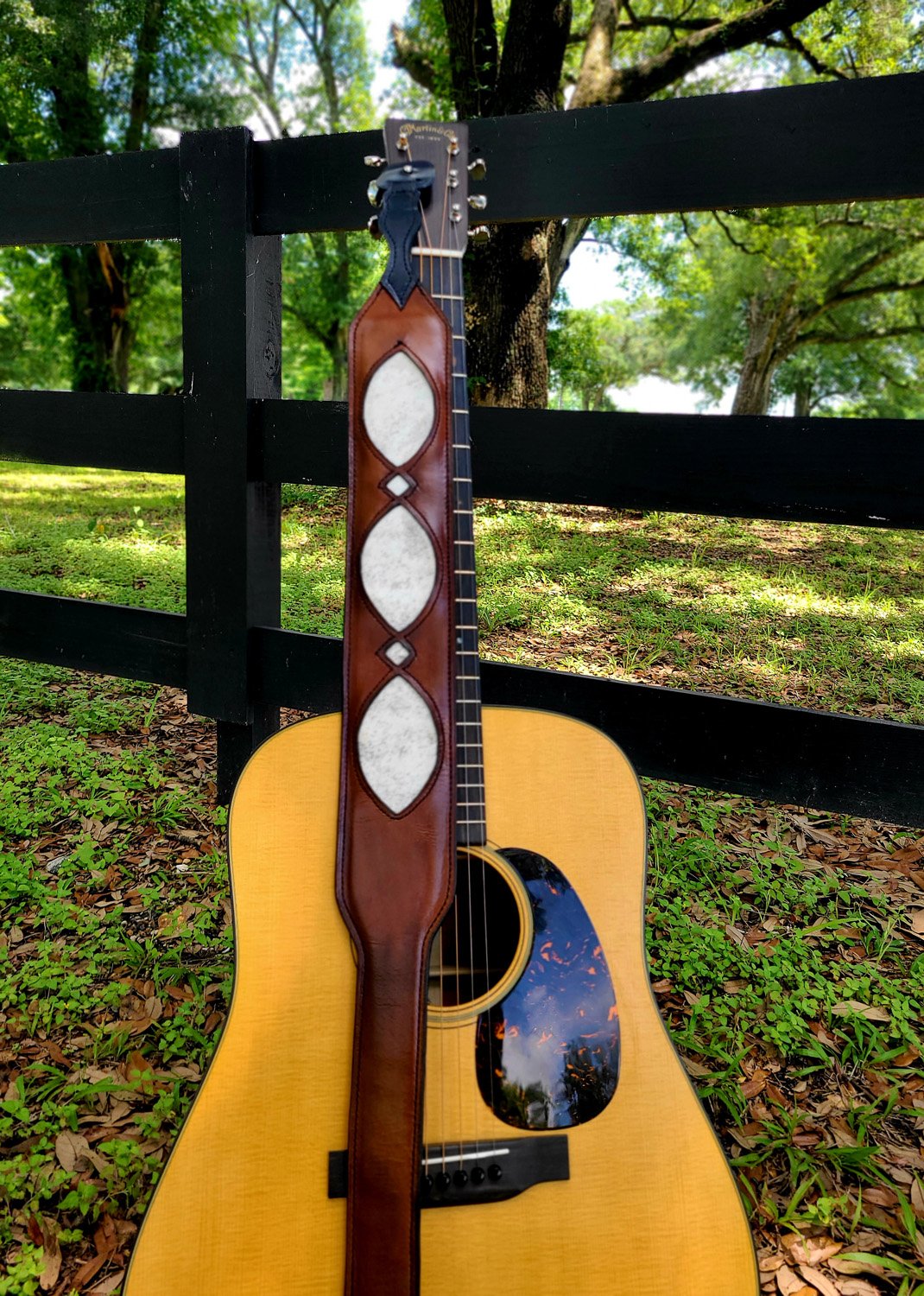 The Bayou One™ – Handcrafted Guitar Strap – Redeemed - Image 4