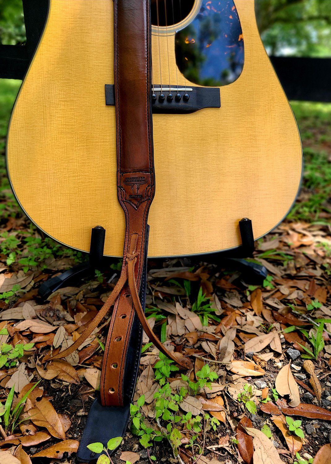 The Bayou One™ – Handcrafted Guitar Strap – Redeemed - Image 3