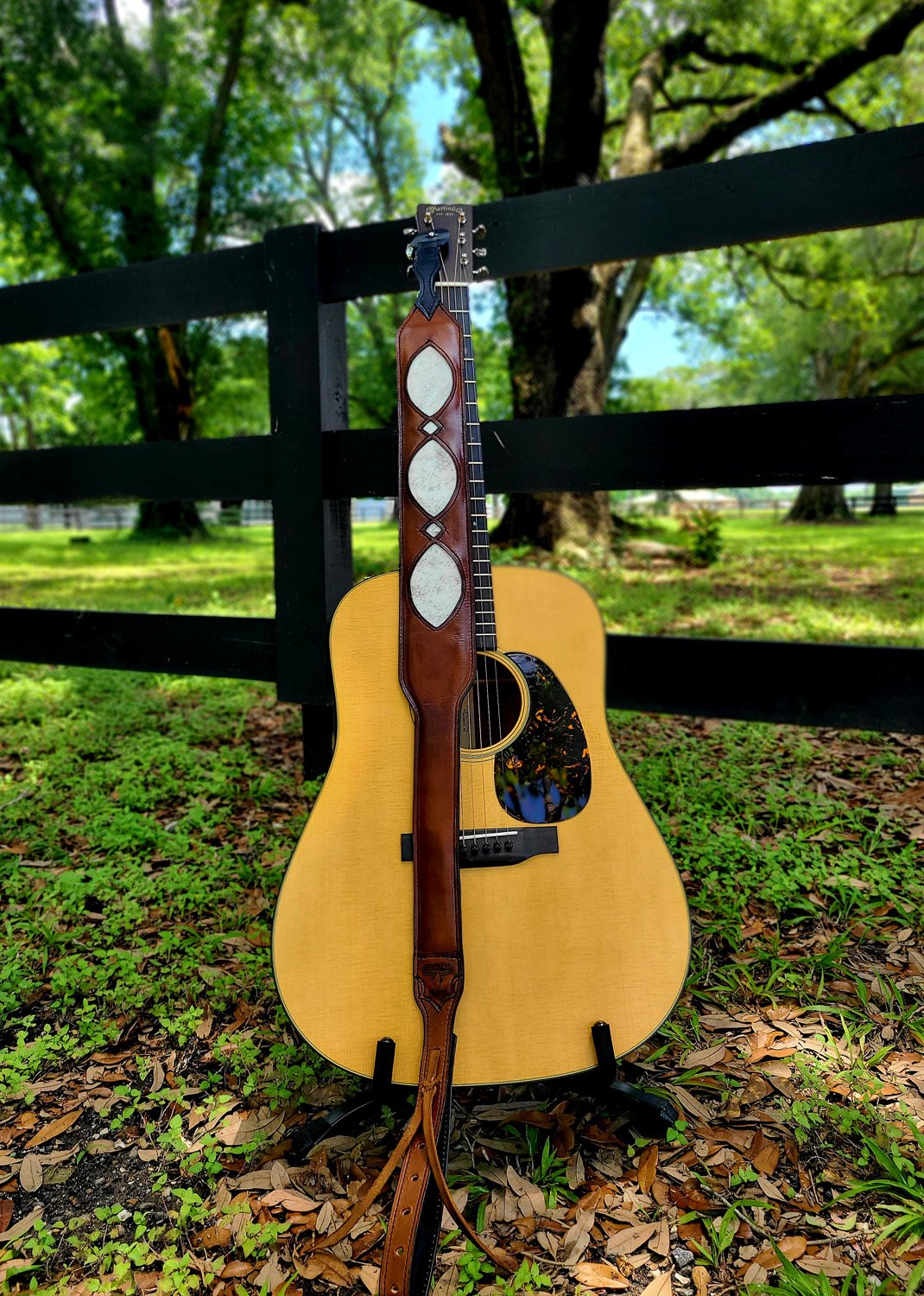 The Bayou One™ – Handcrafted Guitar Strap – Redeemed - Image 7