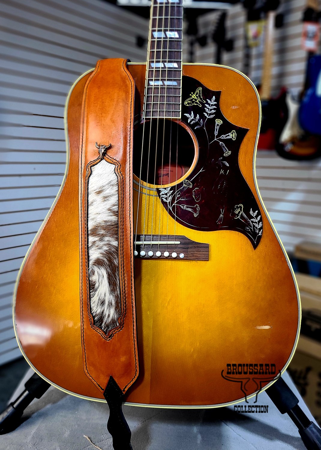 The Bayou One™ – Handcrafted Guitar Strap – The Longhorn