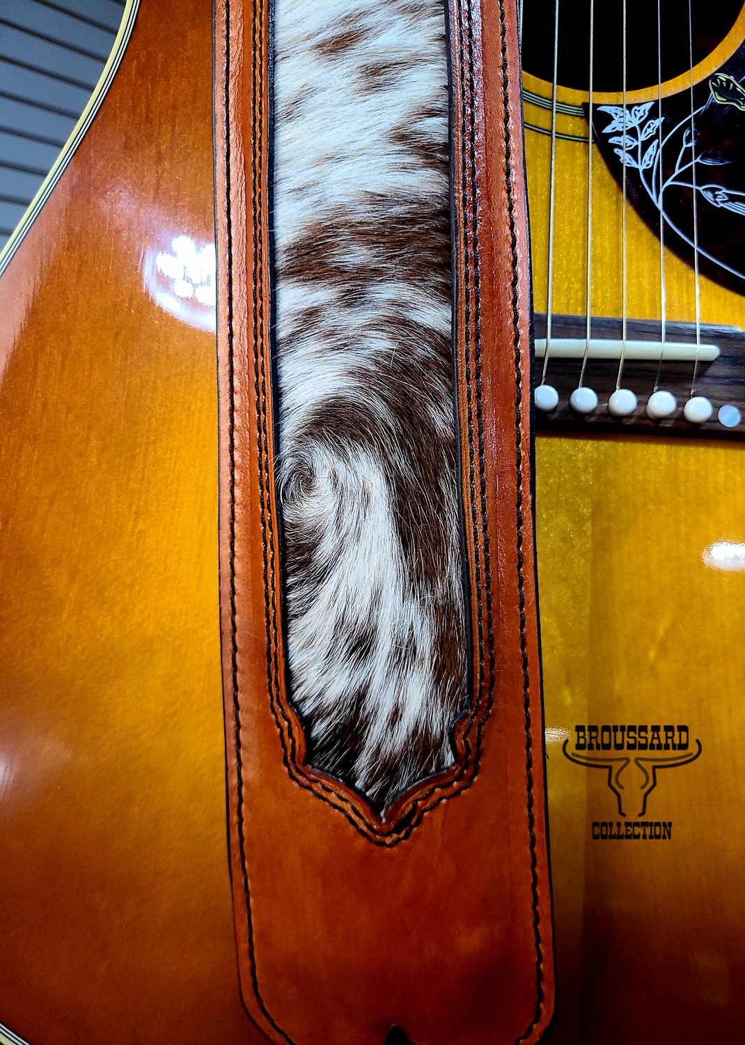 The Bayou One™ – Handcrafted Guitar Strap – The Longhorn - Image 4