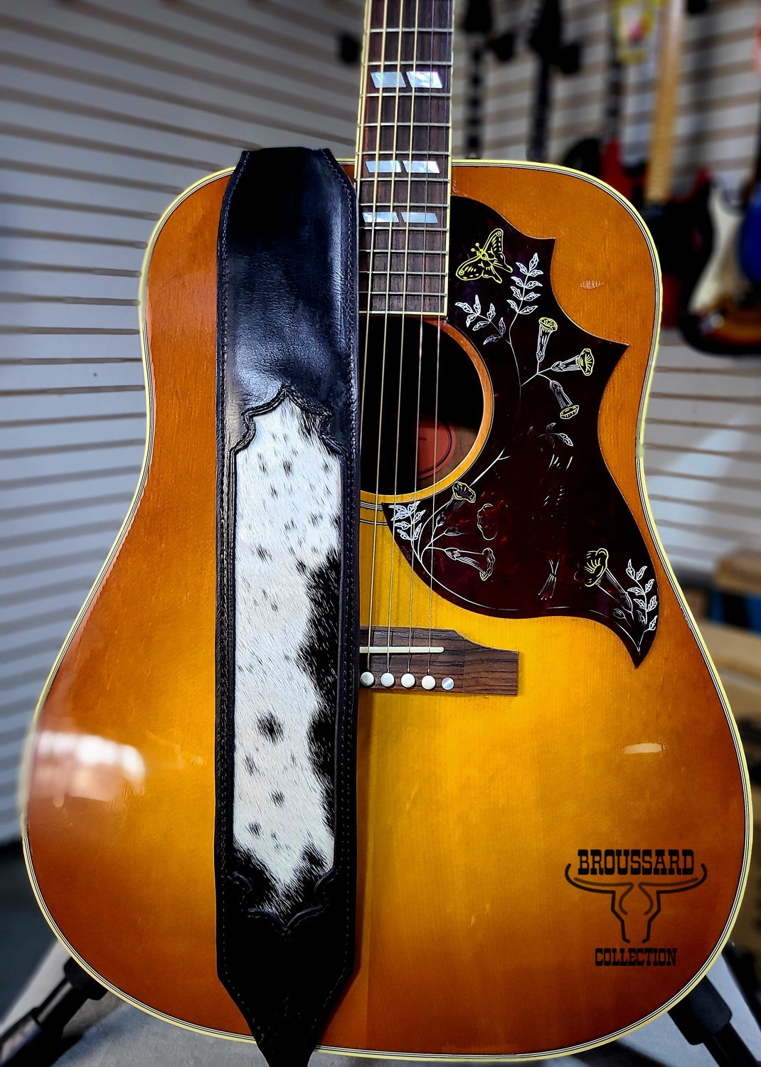 The Bayou One™ – Handcrafted Guitar Strap – The Midnight Range