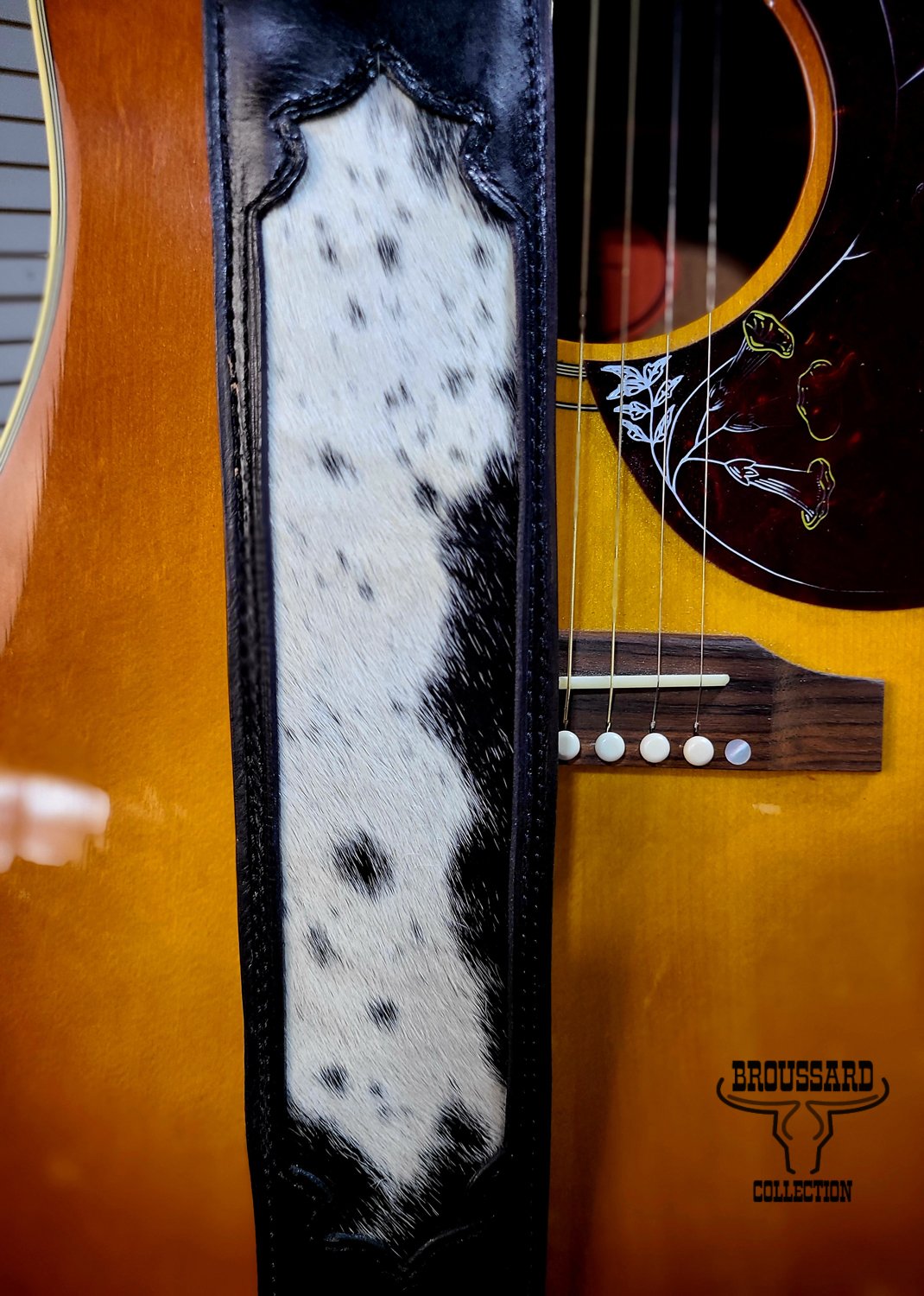 The Bayou One™ – Handcrafted Guitar Strap – The Midnight Range - Image 2